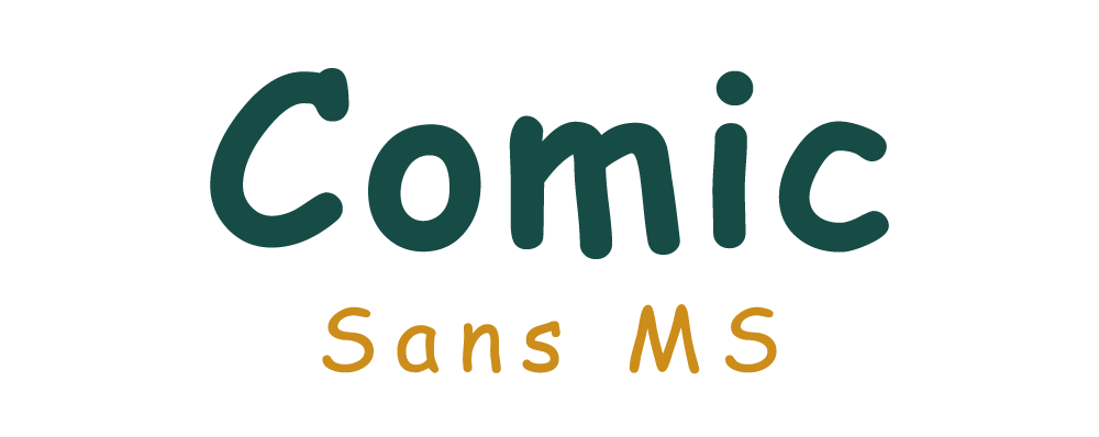 Comic Sans MS